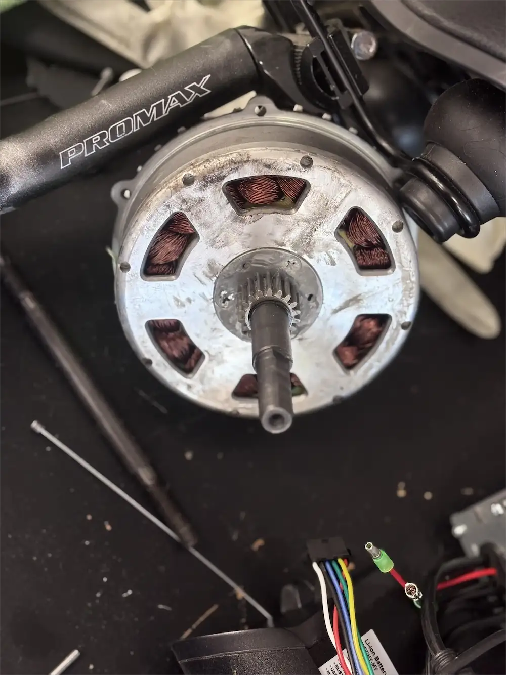 E-bike motor repair at FixEbike