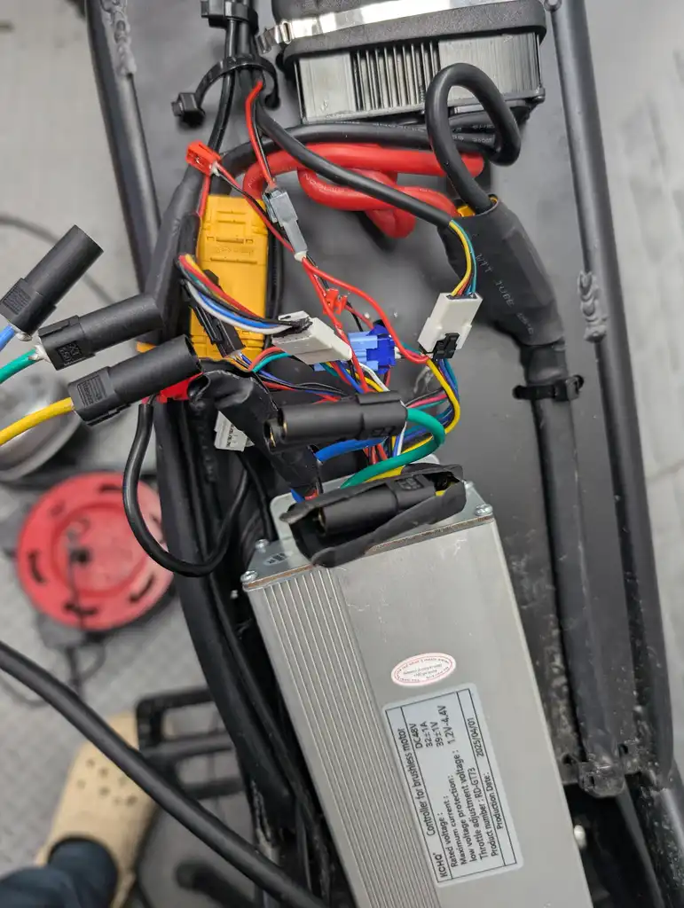 Electric bike repair workbench