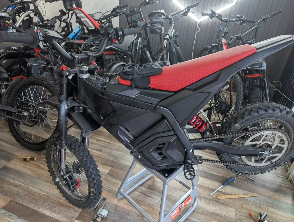 Electrical repair close-up