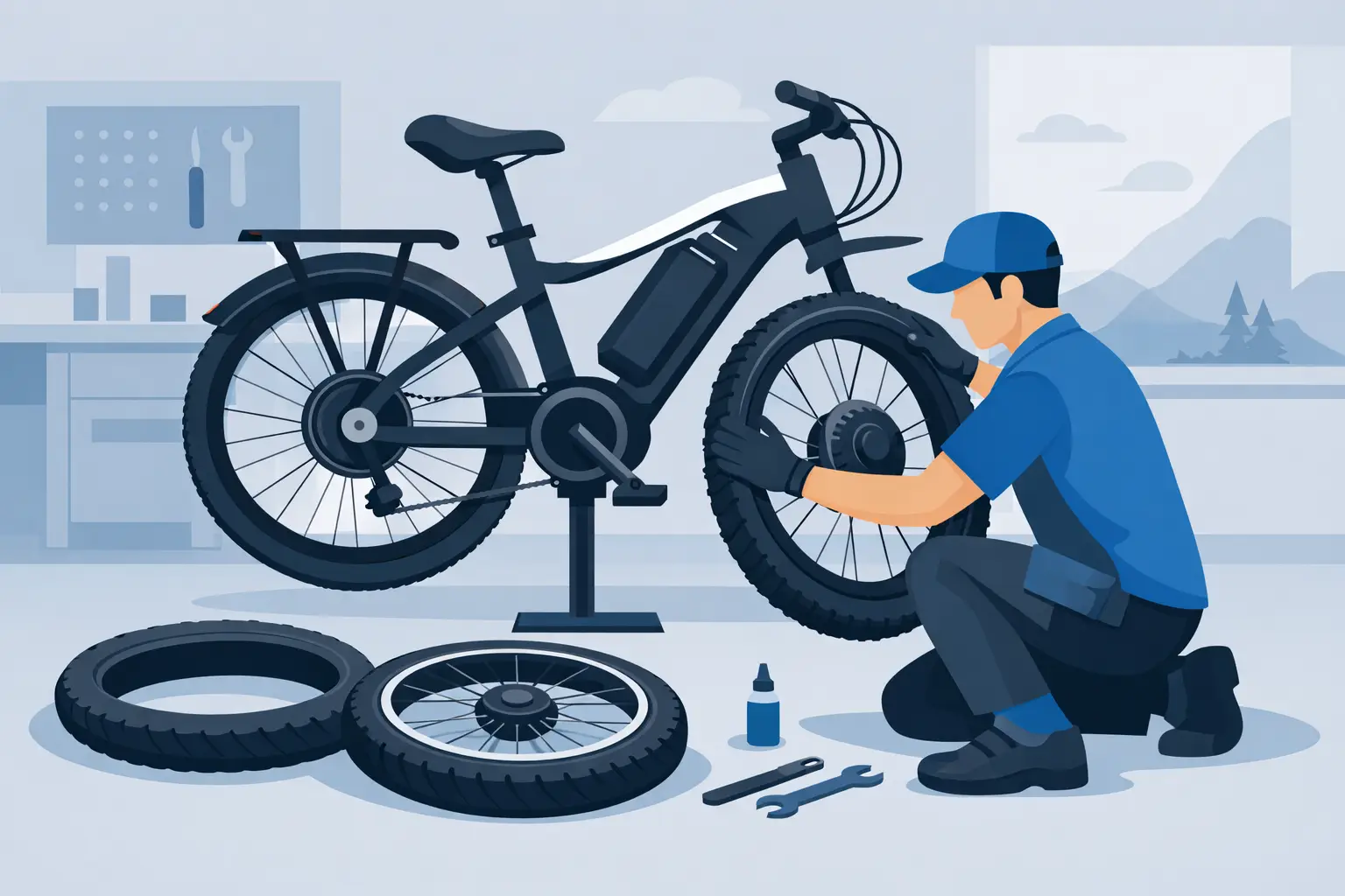 Ebike Tire Replacement Done Right