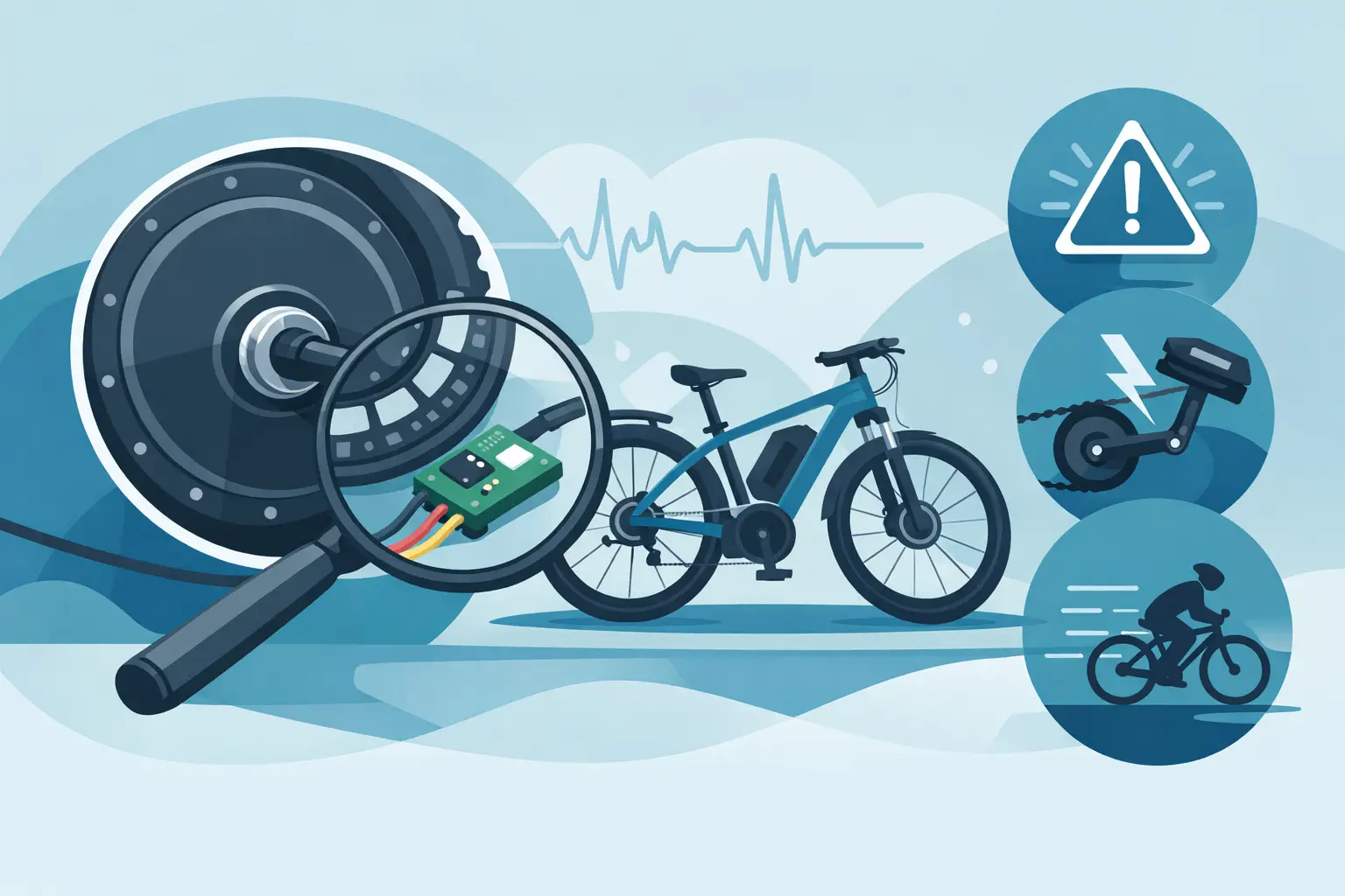 Hall Sensor Ebike Symptoms to Watch For