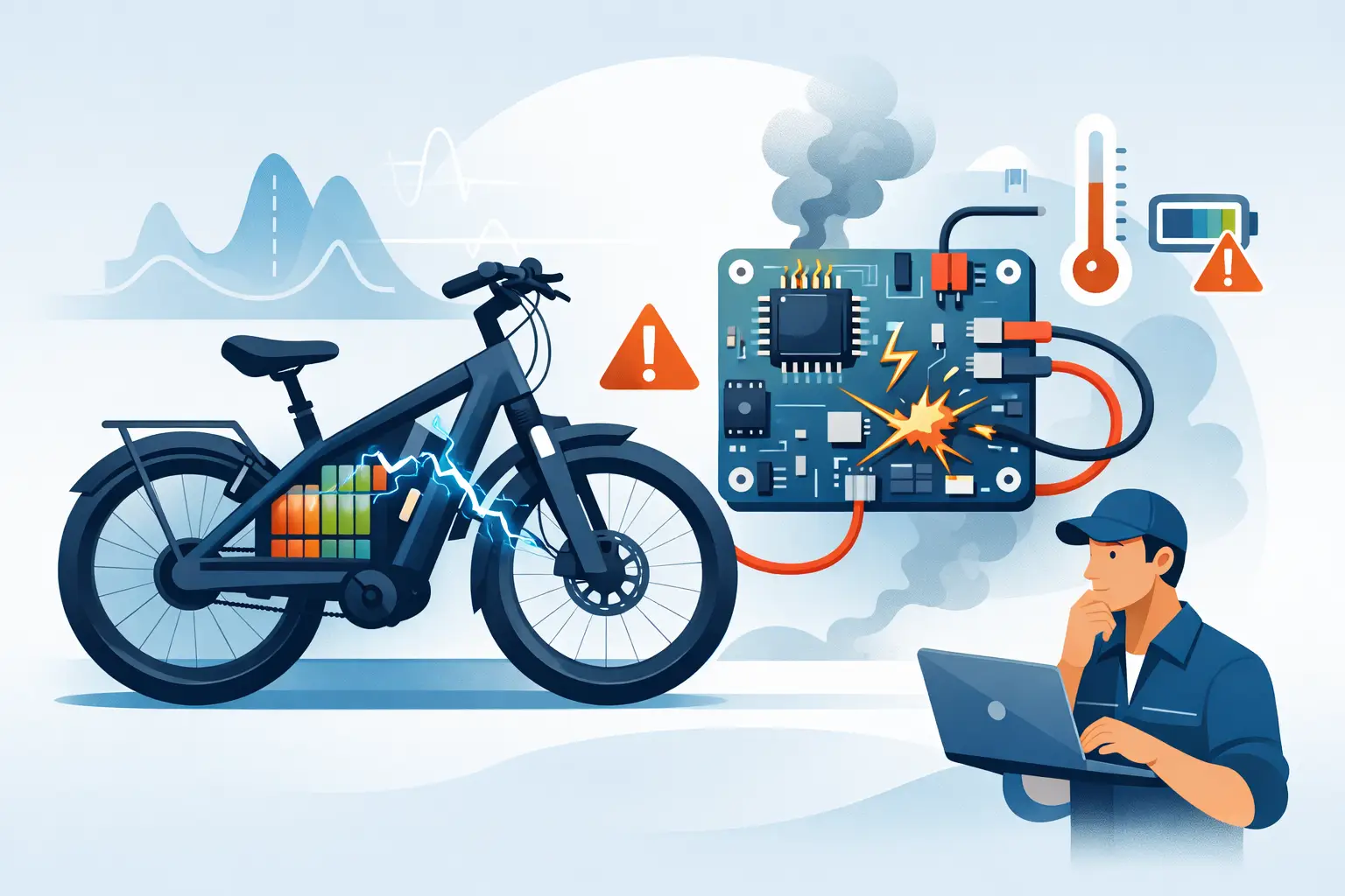 What an Ebike BMS Problem Looks Like