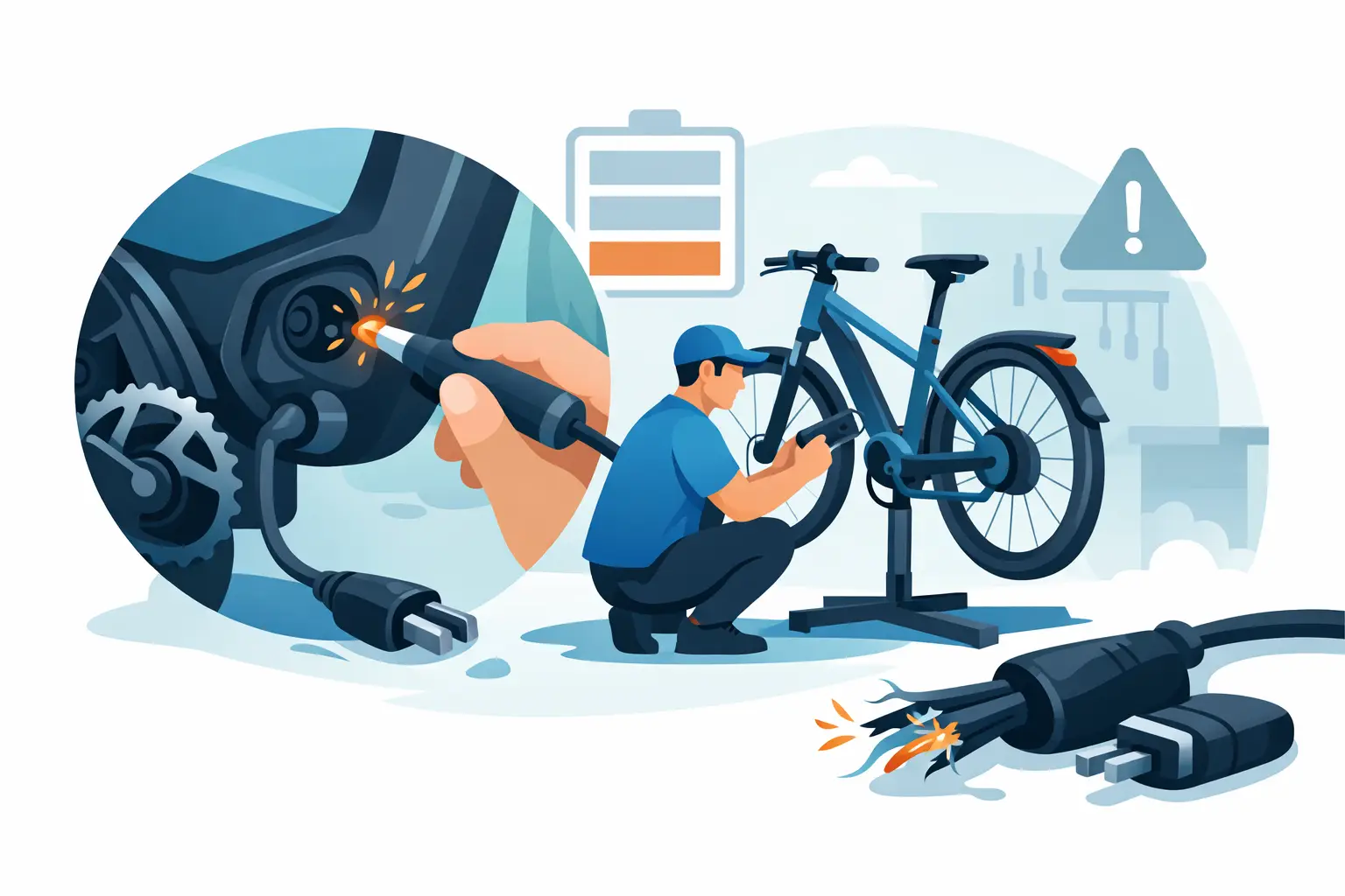 Ebike Charger Port Repair and Charging Faults