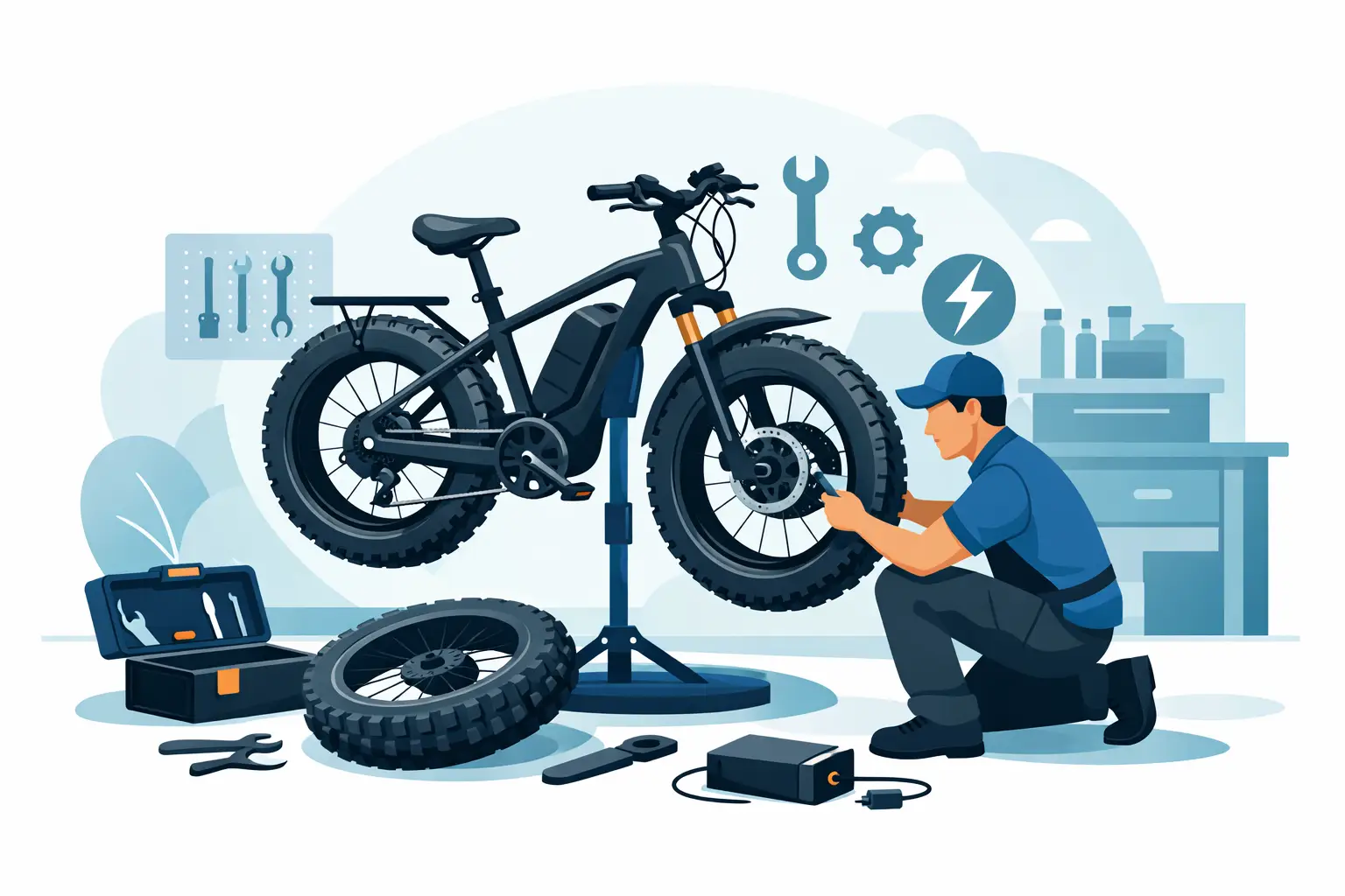 Ebike Repair for Fat Tire Bikes That Lasts