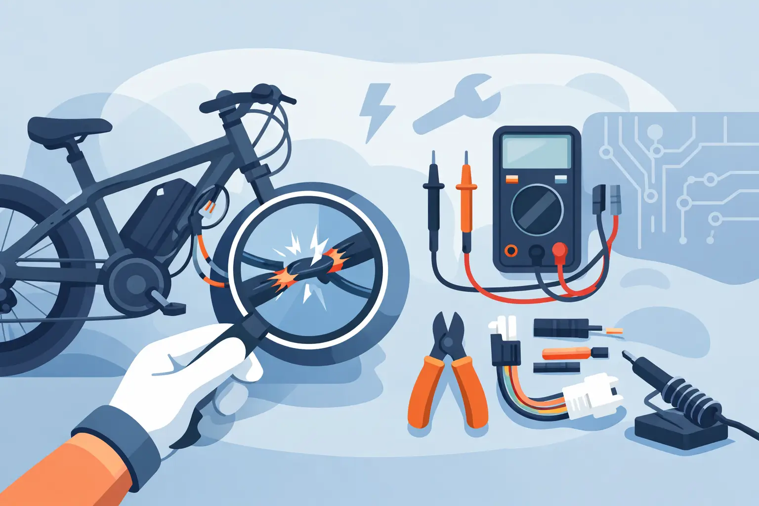 Guide to Ebike Wiring Harness Faults and Repairs