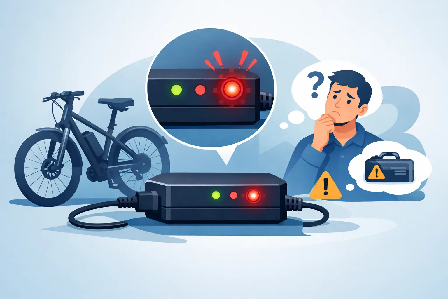 Why Is My Ebike Charger Blinking? Find the Fault