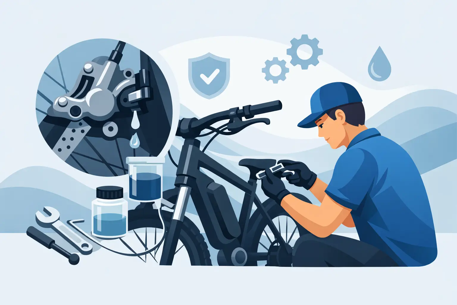 How to Service Hydraulic Ebike Brakes Safely
